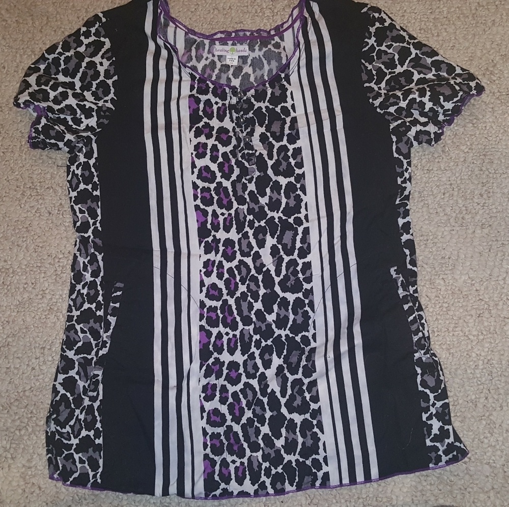 Healing Hands XSmall Scrub Top